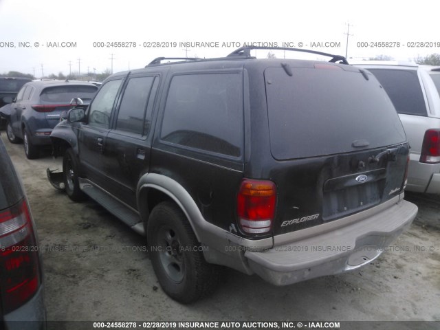 1FMZU32P0XZA30690 - 1999 FORD EXPLORER BLACK photo 3