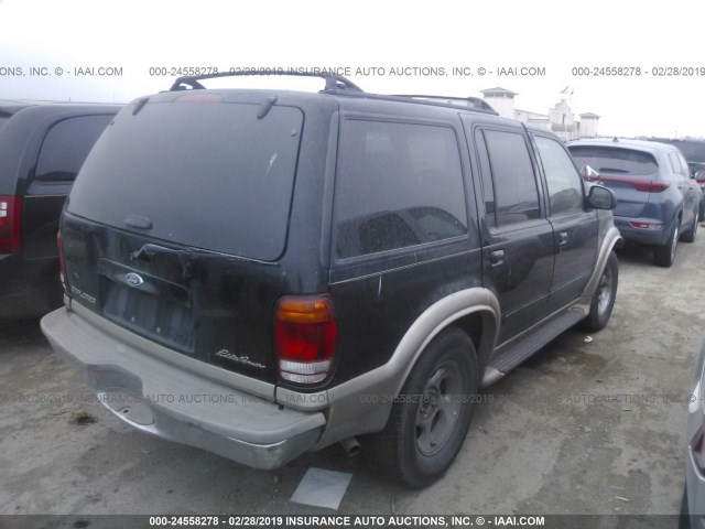 1FMZU32P0XZA30690 - 1999 FORD EXPLORER BLACK photo 4