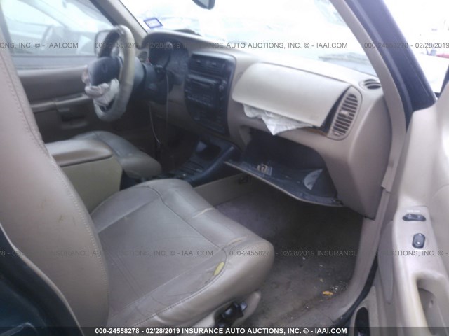 1FMZU32P0XZA30690 - 1999 FORD EXPLORER BLACK photo 5