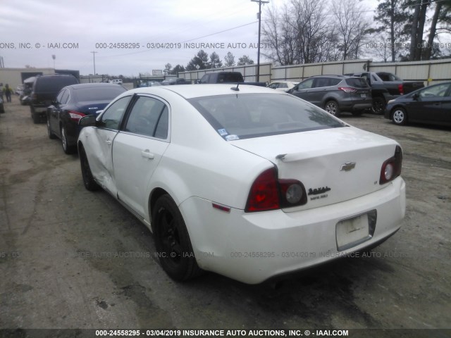 1G1ZH57B58F181103 - 2008 CHEVROLET MALIBU 1LT თეთრი ფოტო 3