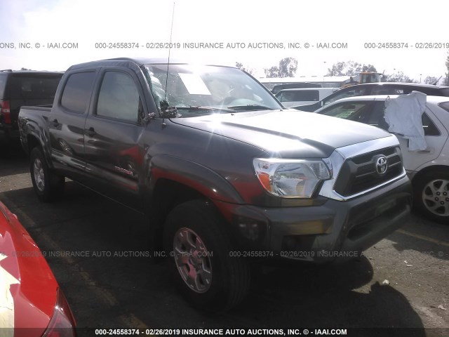 5TFJX4GN2FX047295 - 2015 TOYOTA TACOMA DOUBLE CAB PRERUNNER GRAY photo 1
