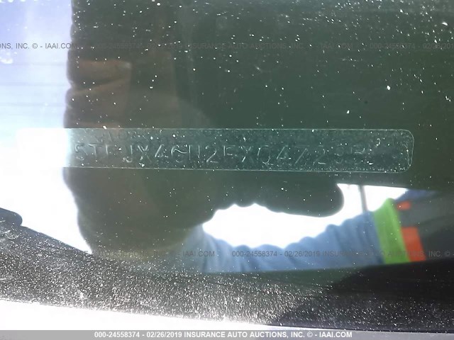 5TFJX4GN2FX047295 - 2015 TOYOTA TACOMA DOUBLE CAB PRERUNNER GRAY photo 9