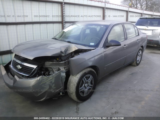 1G1ZS58N98F131430 - 2008 CHEVROLET MALIBU LS BROWN photo 2