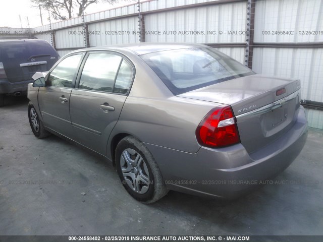 1G1ZS58N98F131430 - 2008 CHEVROLET MALIBU LS BROWN photo 3