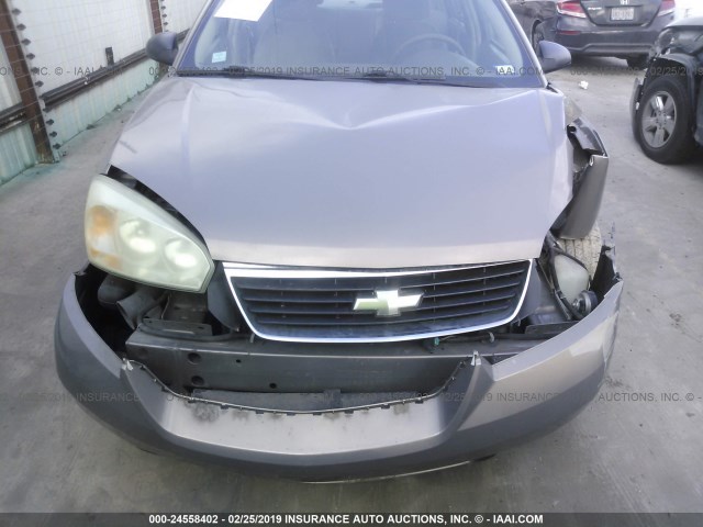 1G1ZS58N98F131430 - 2008 CHEVROLET MALIBU LS BROWN photo 6