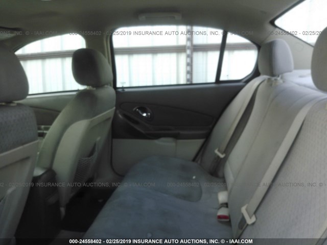 1G1ZS58N98F131430 - 2008 CHEVROLET MALIBU LS BROWN photo 8