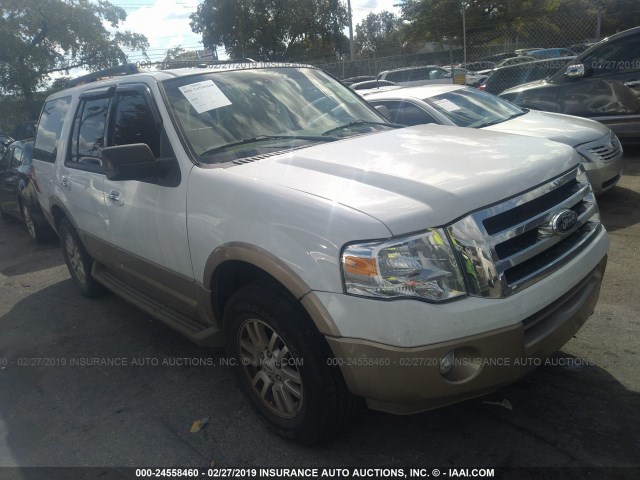 1FMJU1H53DEF70108 - 2013 FORD EXPEDITION XLT/KING RANCH WHITE photo 1