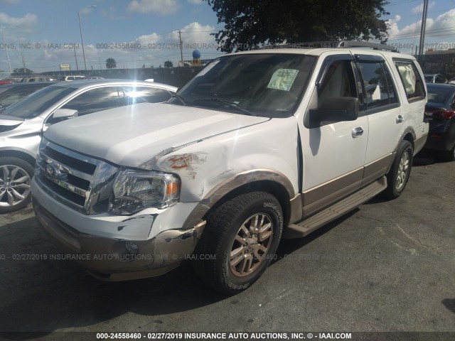 1FMJU1H53DEF70108 - 2013 FORD EXPEDITION XLT/KING RANCH WHITE photo 2