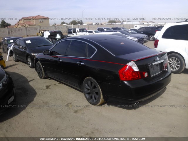 JNKBY01E37M402432 - 2007 INFINITI M45 SPORT BLACK photo 3