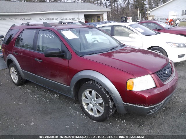 1FMZK041X6GA49478 - 2006 FORD FREESTYLE SE RED photo 1