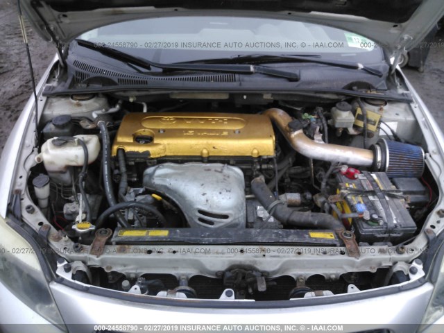 JTKDE177760093452 - 2006 TOYOTA SCION TC SILVER photo 10