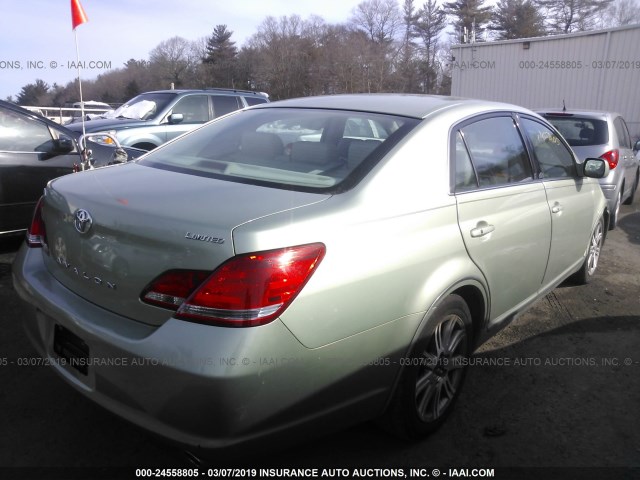 4T1BK36B36U156172 - 2006 TOYOTA AVALON XL/XLS/TOURING/LIMITED GREEN photo 4