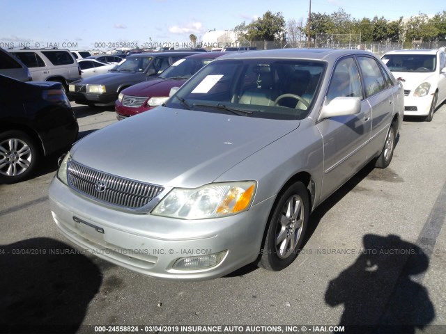 4T1BF28B81U172226 - 2001 TOYOTA AVALON XL/XLS SILVER photo 2