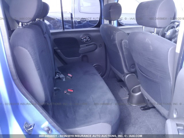 JN8AZ2KR7DT303335 - 2013 NISSAN CUBE S/SL BLUE photo 8