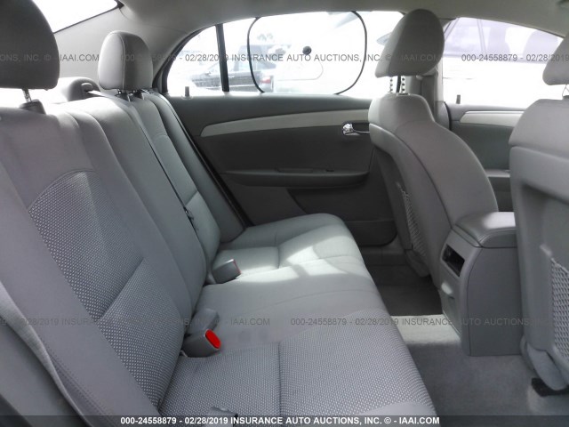 1G1ZA5E08CF355518 - 2012 CHEVROLET MALIBU LS SILVER photo 8