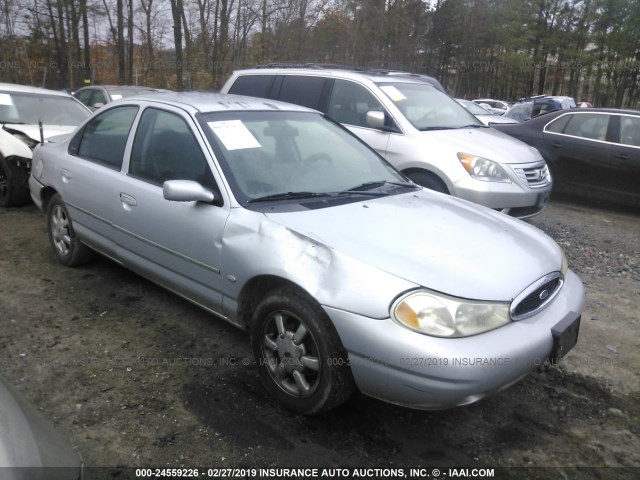 1FAFP6637XK119212 - 1999 FORD CONTOUR SE GRAY photo 1