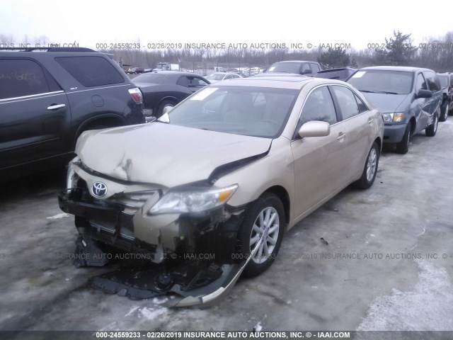 4T4BF3EK0AR084481 - 2010 TOYOTA CAMRY SE/LE/XLE 金色 照片 2