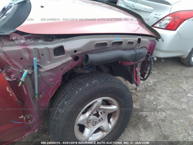 5TEGN92NX4Z435725 - 2004 TOYOTA TACOMA DOUBLE CAB PRERUNNER MAROON photo 6