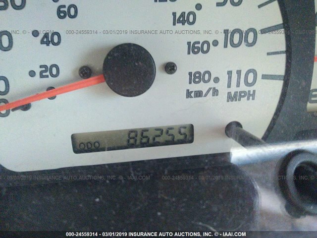 5TEGN92NX4Z435725 - 2004 TOYOTA TACOMA DOUBLE CAB PRERUNNER MAROON photo 7