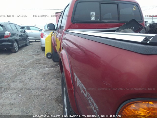 5TEGN92NX4Z435725 - 2004 TOYOTA TACOMA DOUBLE CAB PRERUNNER MAROON photo 8