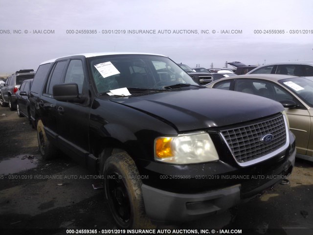 1FMPU16LX3LC25020 - 2003 FORD EXPEDITION XLT BLACK photo 1