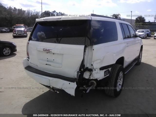 1GKS1GKC5KR242663 - 2019 GMC YUKON XL C1500 SLT WHITE photo 6