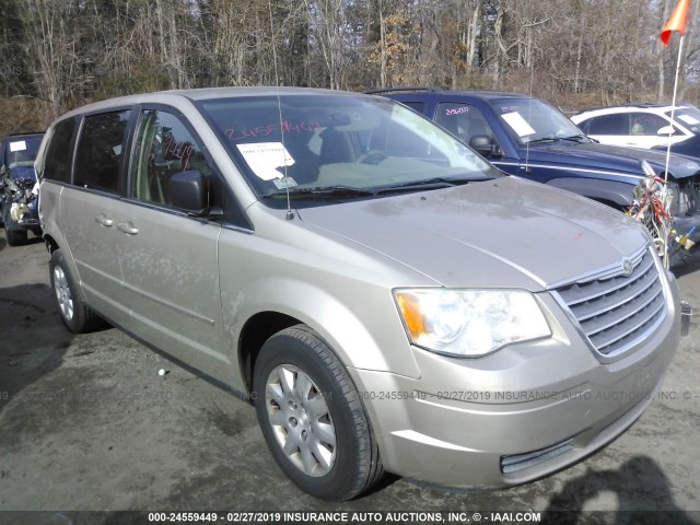 2A8HR44E19R520645 - 2009 CHRYSLER TOWN & COUNTRY LX GOLD photo 1