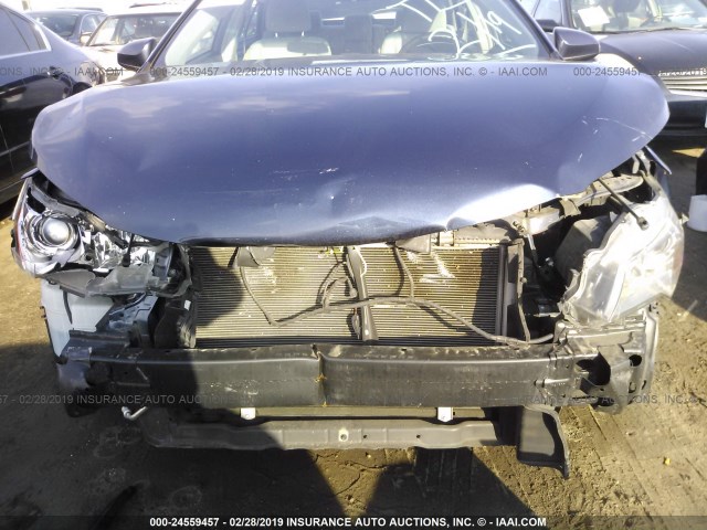 4T1BF1FK9FU936640 - 2015 TOYOTA CAMRY LE/XLE/SE/XSE BLUE photo 6