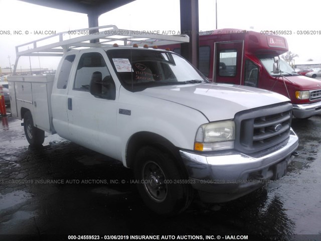 1FDSX34L83EC63415 - 2003 FORD F350 SRW SUPER DUTY WHITE photo 1