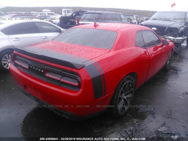 2C3CDZFJ8FH822091 - 2015 DODGE CHALLENGER R/T SCAT PACK RED photo 4