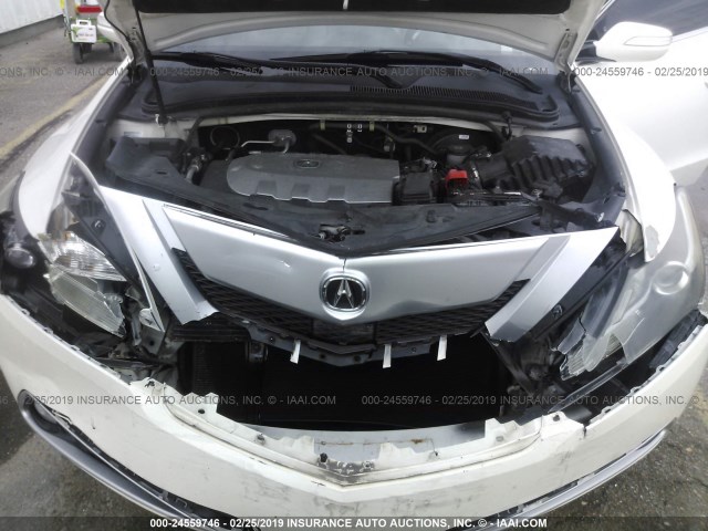 2HNYB1H62AH503497 - 2010 ACURA ZDX ADVANCE Ağ foto 10