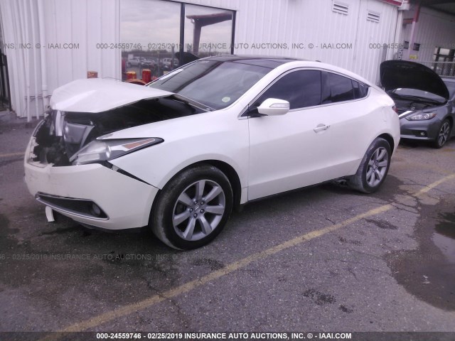 2HNYB1H62AH503497 - 2010 ACURA ZDX ADVANCE Ağ foto 2