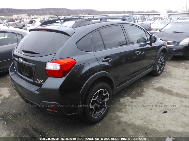 JF2GPACC9D2848654 - 2013 SUBARU XV CROSSTREK 2.0 PREMIUM BLACK photo 4