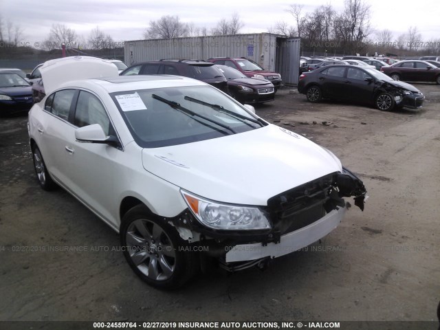 1G4GC5E33CF137839 - 2012 BUICK LACROSSE WHITE photo 1