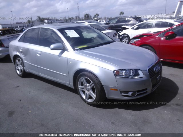 WAUAF78E56A228331 - 2006 AUDI A4 2/TURBO SILVER photo 1