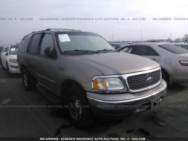 1FMRU15W91LB02794 - 2001 FORD EXPEDITION XLT TAN photo 1