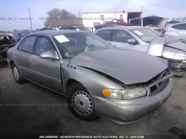 2G4WY55J411174530 - 2001 BUICK CENTURY LIMITED TAN photo 1
