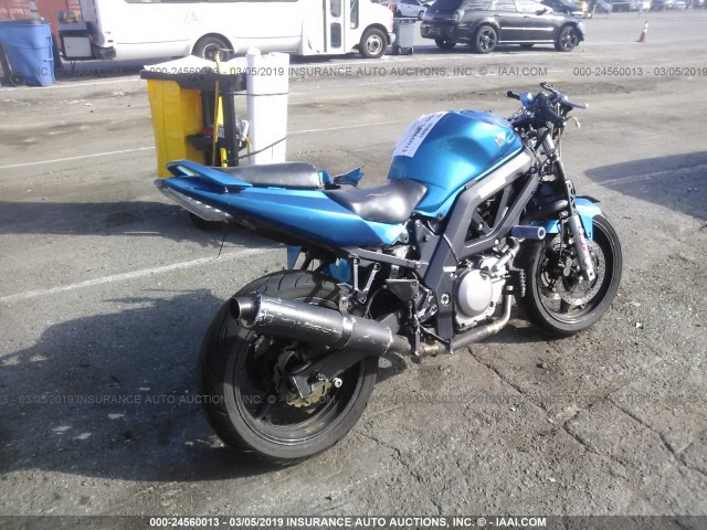 JS1VP53A062103722 - 2006 SUZUKI SV650 BLUE photo 4