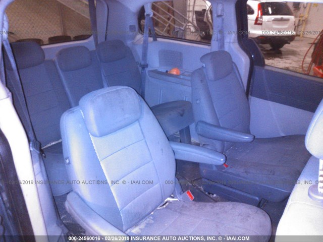 2D8HN44HX8R669312 - 2008 DODGE GRAND CARAVAN SE Dark Blue photo 8