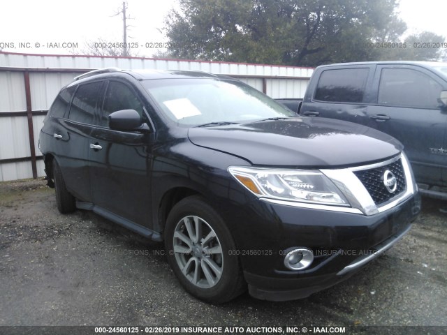 5N1AR2MN2GC636967 - 2016 NISSAN PATHFINDER S/SV/SL/PLATINUM BLACK photo 1