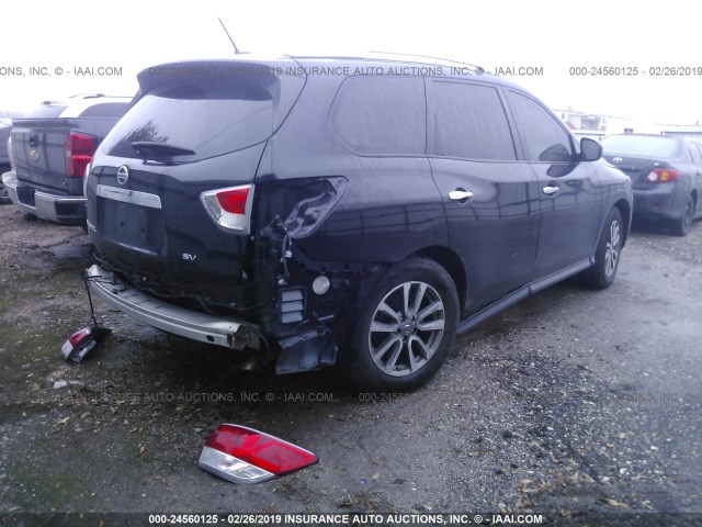 5N1AR2MN2GC636967 - 2016 NISSAN PATHFINDER S/SV/SL/PLATINUM BLACK photo 4