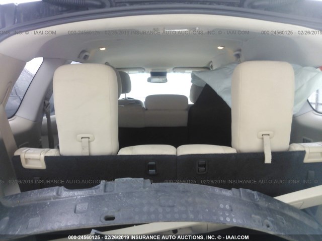 5N1AR2MN2GC636967 - 2016 NISSAN PATHFINDER S/SV/SL/PLATINUM BLACK photo 8