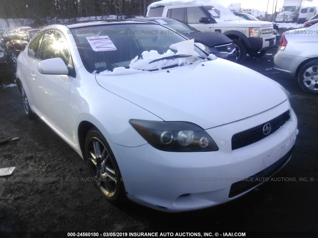 JTKDE167980238558 - 2008 TOYOTA SCION TC WHITE photo 1