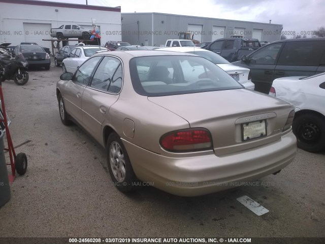 1G3WH52H41F107215 - 2001 OLDSMOBILE INTRIGUE GX GOLD photo 3