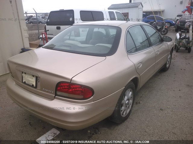 1G3WH52H41F107215 - 2001 OLDSMOBILE INTRIGUE GX GOLD photo 4