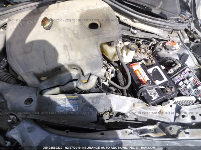 1G1ZH57B984265291 - 2008 CHEVROLET MALIBU 1LT 灰色 照片 10