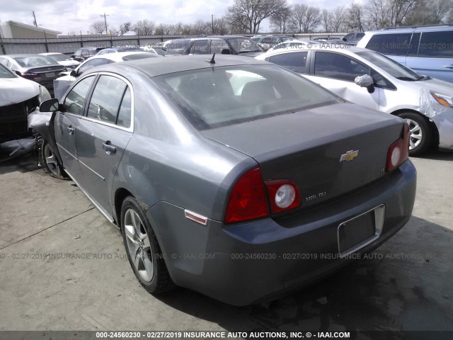 1G1ZH57B984265291 - 2008 CHEVROLET MALIBU 1LT 灰色 照片 3