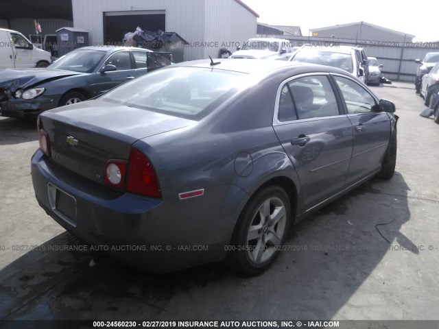 1G1ZH57B984265291 - 2008 CHEVROLET MALIBU 1LT 灰色 照片 4