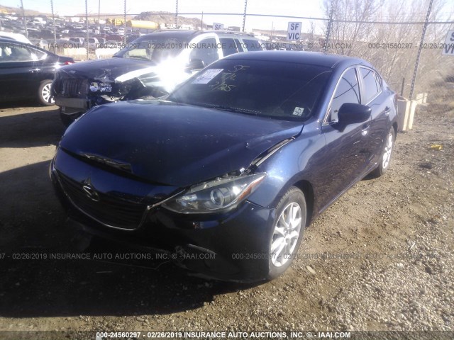 3MZBM1V72FM221112 - 2015 MAZDA 3 TOURING BLACK photo 2