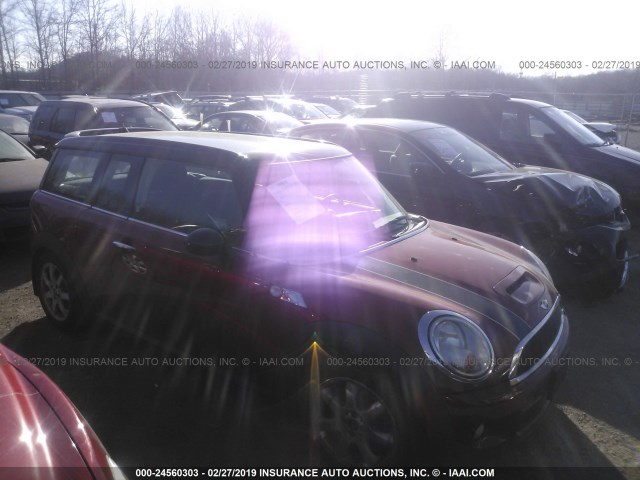 WMWMM33539TP89915 - 2009 MINI COOPER S CLUBMAN RED photo 1